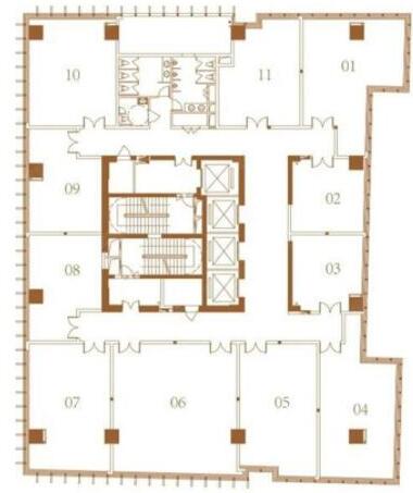 上海市普陀区汇融天地66栋5-7F共计13套 