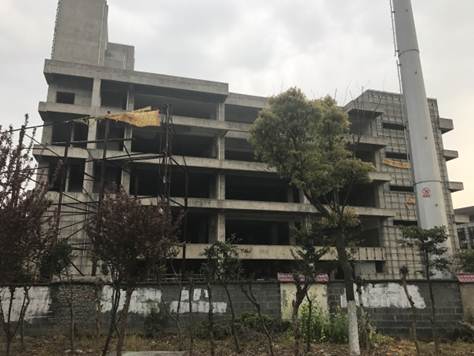 上海市嘉定区上海国际汽车城信息产业园一园安晓路387号在建工程 